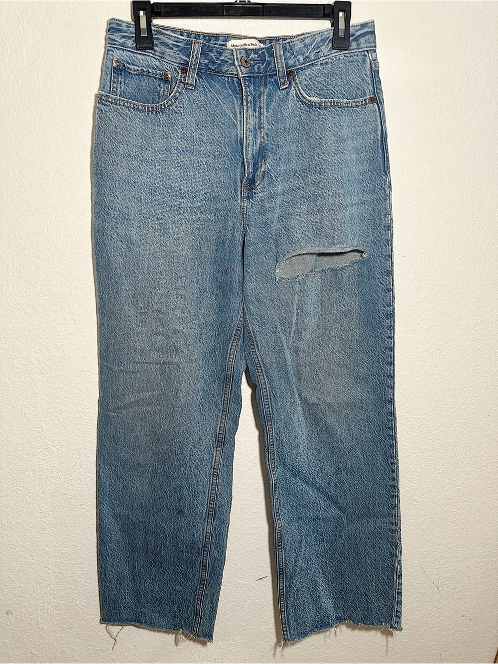 New Abercrombie & Fitch The Loose High Rise Curve Love Jeans Size 28/6